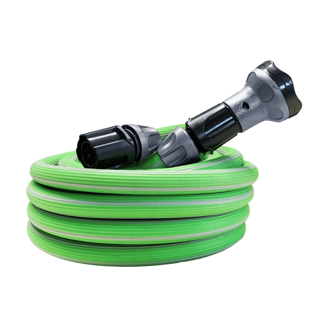 Expandable Garden Hose (15 / 22,5 / 30 m) - 5/8'' + Nozzle + Quick Connectors (It's Magic Soft) Secondary image