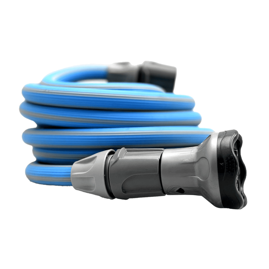 Expandable Garden Hose (15 / 25 m) - 1/2'' + Nozzle + Quick Connectors (It's Magic Stile Italiano)