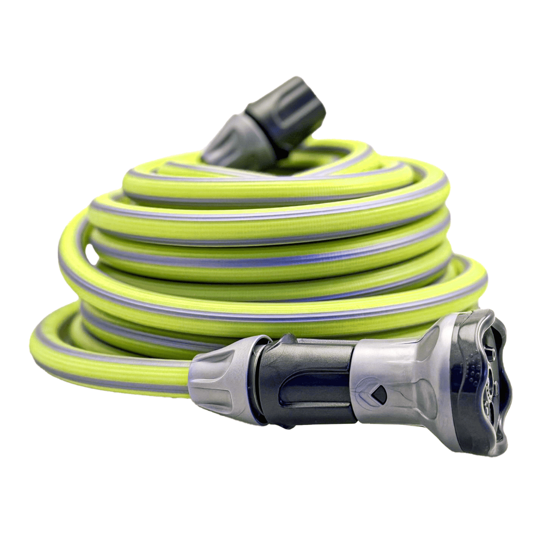 Expandable Garden Hose (15 / 25 m) - 1/2'' + Nozzle + Quick Connectors (It's Magic Stile Italiano)