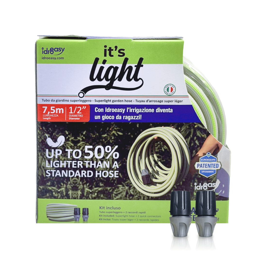 Lightweight Garden Hose  (7,5 / 15 m) - 1/2'' + Quick Connectors (It's Light Armadillo Small) Main image