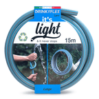 Lightweight Garden Hose (15 / 25 m) - 5/8" + Quick Connectors (It's Light Drinkyflex)