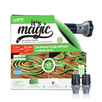 Expandable Garden Hose (15 / 22,5 / 30 m) - 5/8'' + Nozzle + Quick Connectors (It's Magic Soft)